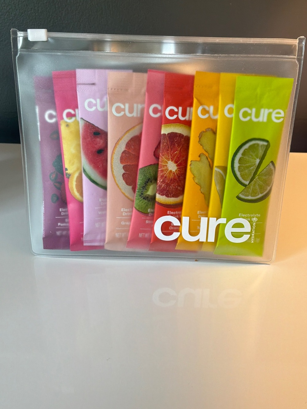 Cure Hydration Starter Kit- 9 packets Total